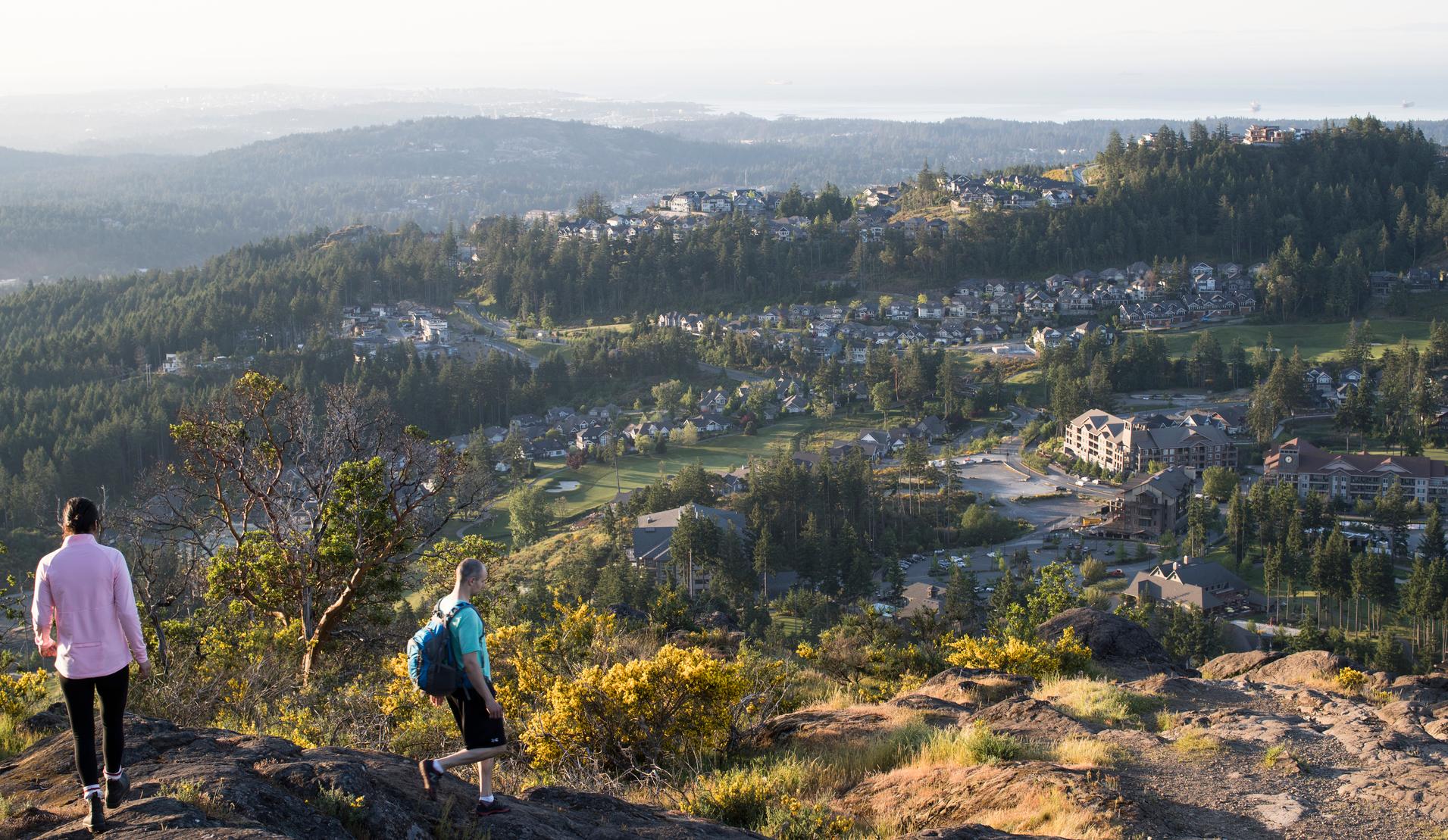 Hiking at Westin Bear Mountain Resort
