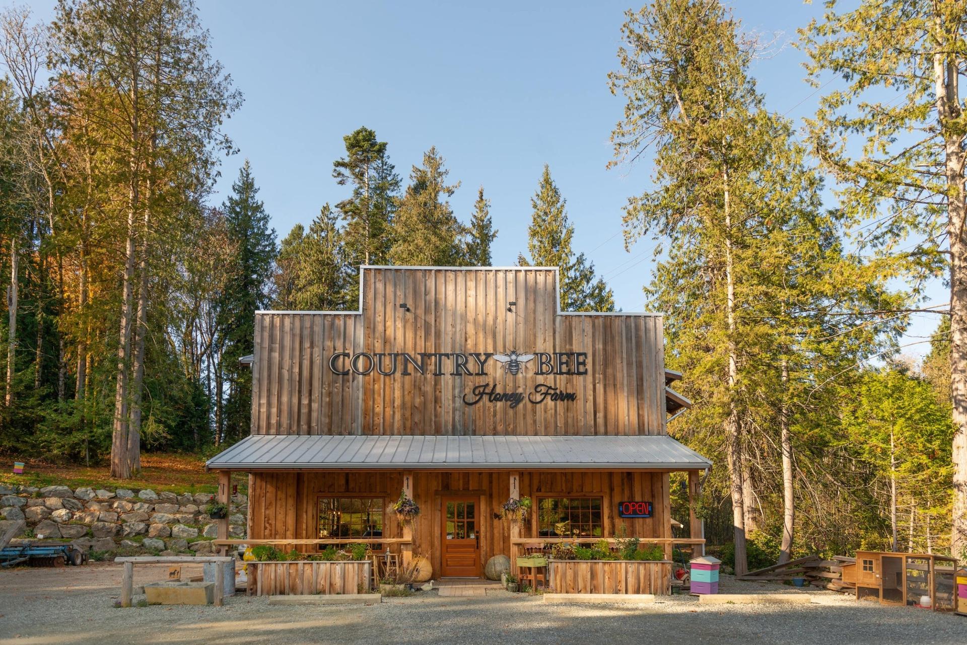 The exterior of Country Bee Honey
