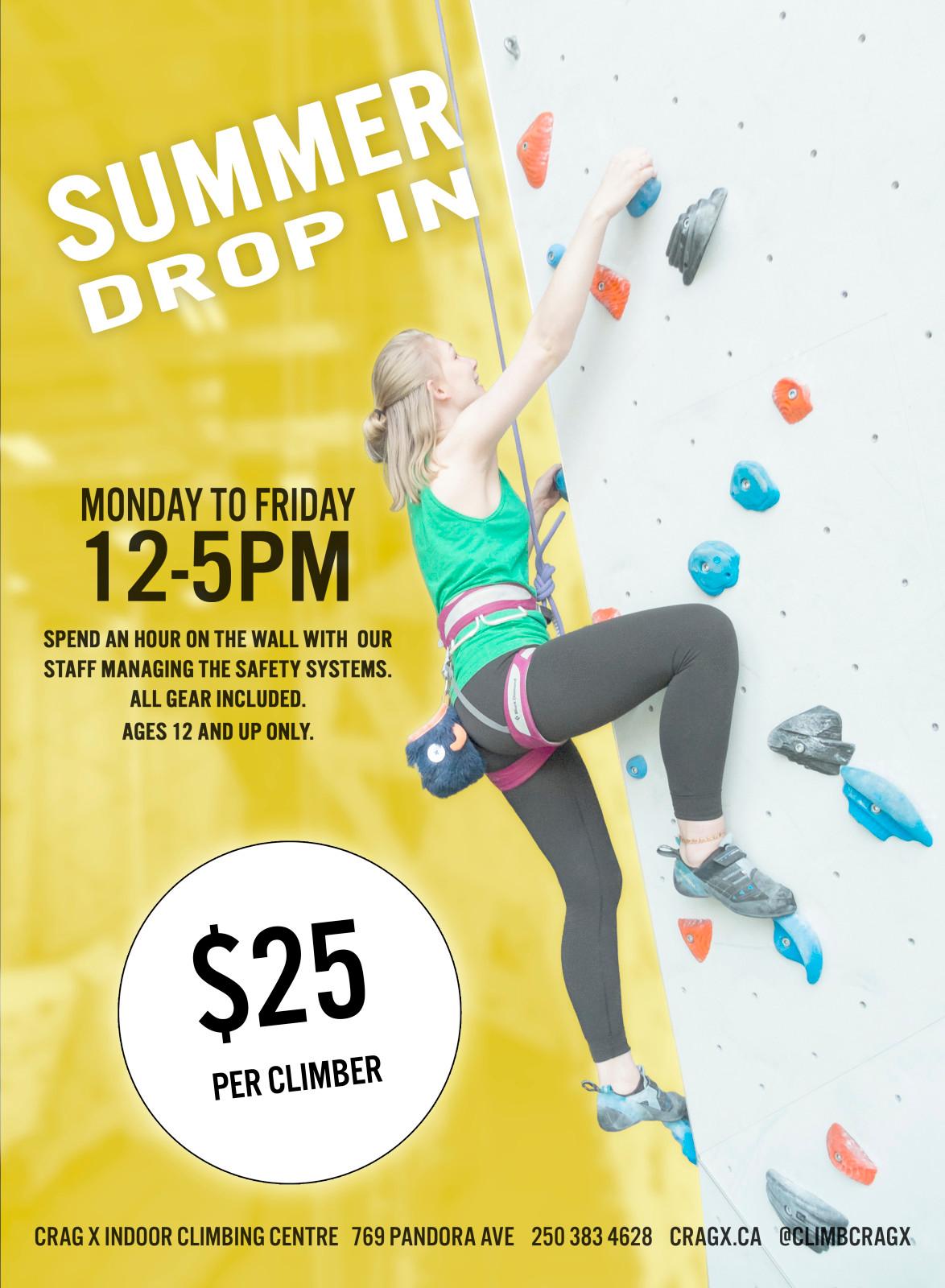 Summer Drop in for $25