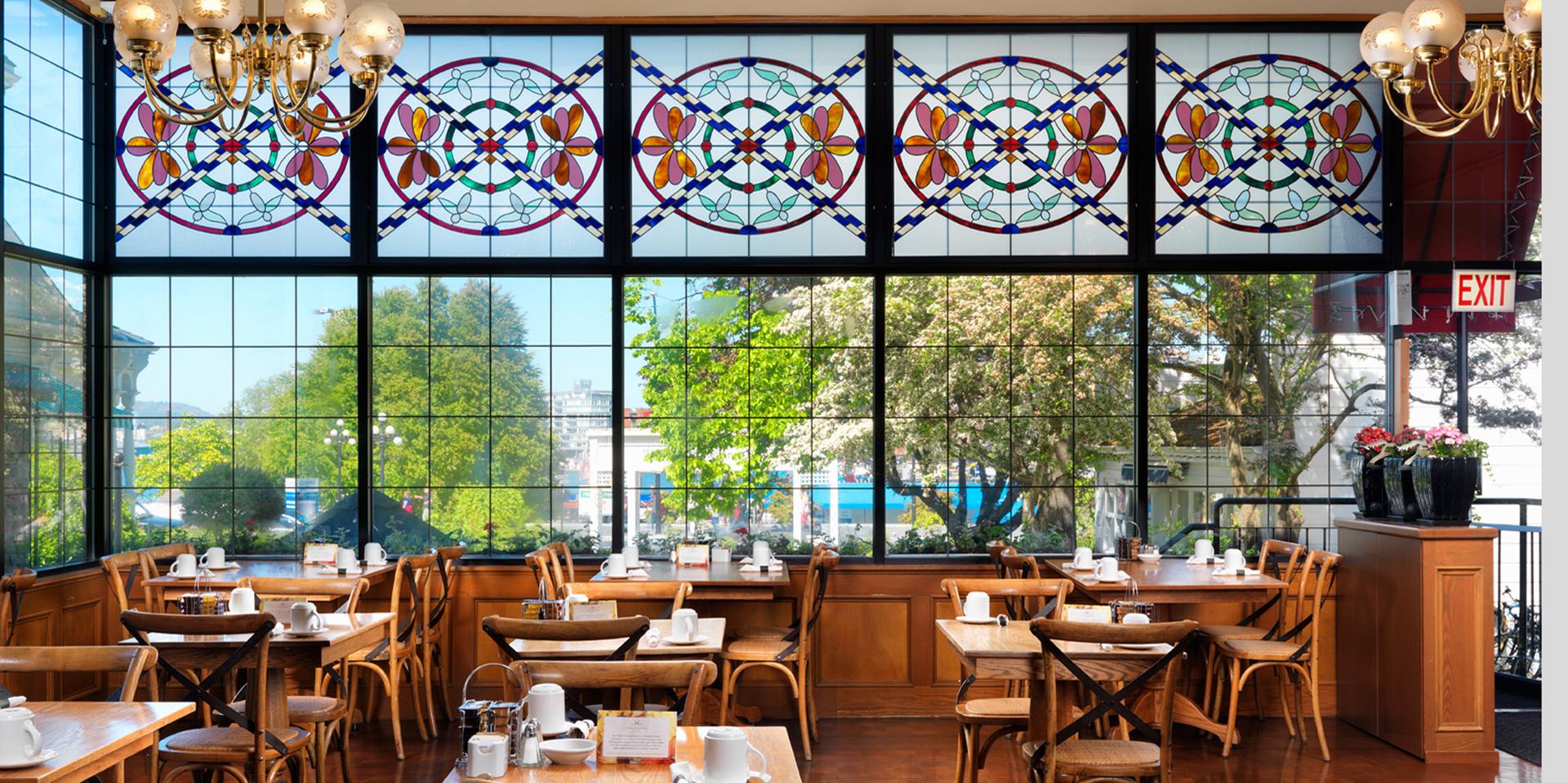 Hunter's Club breakfast at Huntingdon Manor Hotel