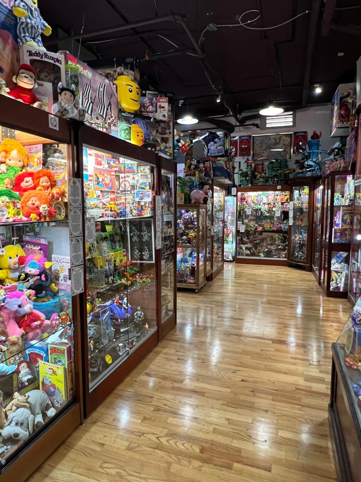 Decades of toy history under one roof.